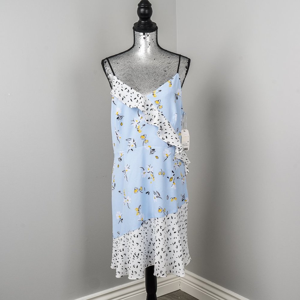 NWT Cooper & Ella Floral Ruffled Slip dress - XL